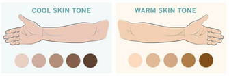 Warm Skin Tone Yellow Copper Darker Tones With Green Veins