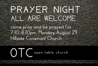 Come Pray And Be Prayed For This Monday Night 30pm