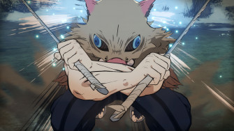 Inosuke Hashibira Video Game Demon Slayer Wallpaper