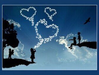 Pure Cute Love Wallpaper HD