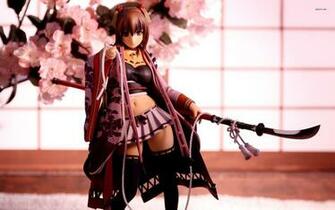 Warrior Girl Wallpaper Anime