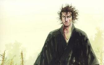 Vagabond Samurai Paint Wallpaper