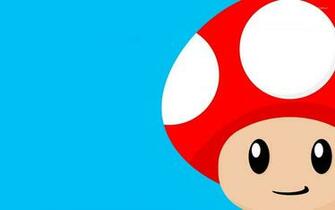 Mario Mushroom Wallpaper Vector