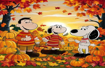 Peanuts Autumn Wallpaper