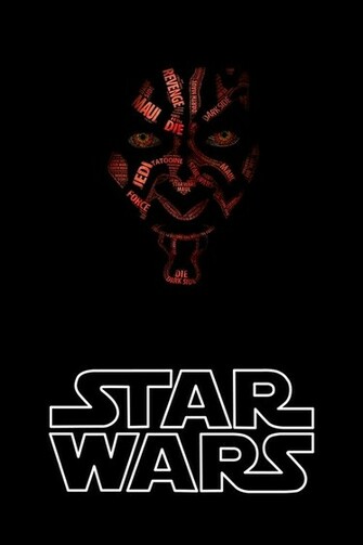 Funmozar Darth Maul iPhone Wallpaper