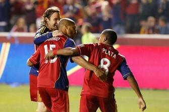 Real Salt Lake Player Enjoying Durning The Match