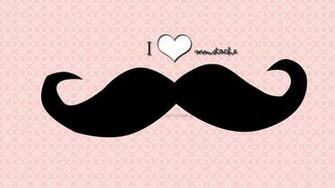 Mustache Desktop Background