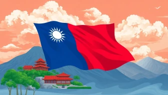 Taiwan Flag Wallpaper