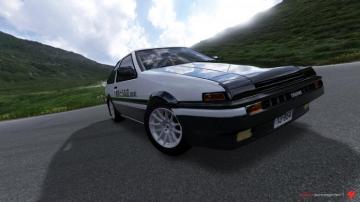 Toyota Ae86 Initial D Corolla Panda Trueno Wallpaper HD