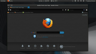 Delorean Dark Theme Firefox By Killhellokitty On