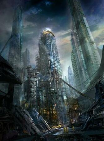 Concept Art Science Fiction HD Wallpaper Flowers Plants