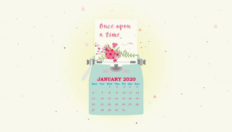 January Wallpaper Calendar