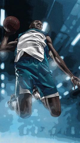 Basketball Sports Artwork 4k Ultra HD Mobile Wallpaper