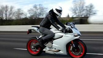 Ducati Panigale On The Highway Video Yellow Biker
