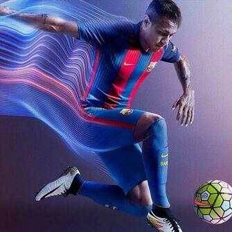Nike D Voile Le Maillot Du Fc Barcelone