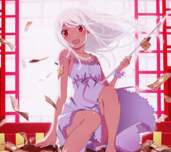 Monogatari Nadeko Sengoku Android Wallpaper Kawaii Mobile