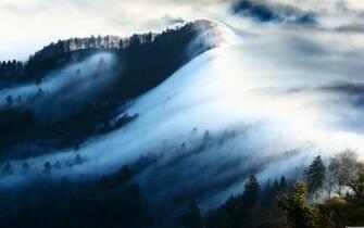 Fog Wave 4k HD Desktop Wallpaper For Dual Monitor Desktops