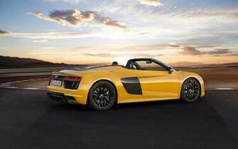Audi R8 Spyder V10 Static Wallpaper