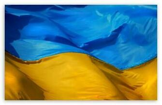 Ukraine Flag Wallpaper Wide HD