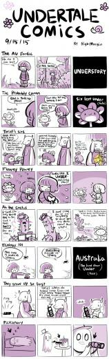 Undertale Comics By Nightmargin