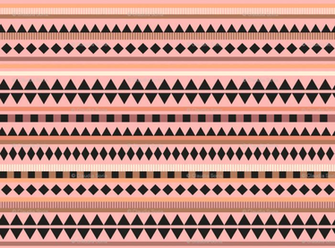 Aztec Print Wallpaper Computer Bronze Peach