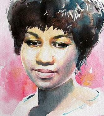 Aretha Franklin By Kalinatoneva