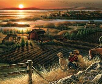 File Name Best Wallpaper Of Terry Redlin Friends