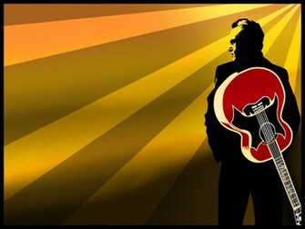 Johnny Cash Vexel Wallpaper By Lillgrafo