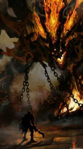 Fantasy Fire iPhone Wallpaper HD Nice Plus Background