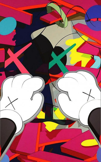 Kaws Paws Digital Art By Sool Mike Wallpaper