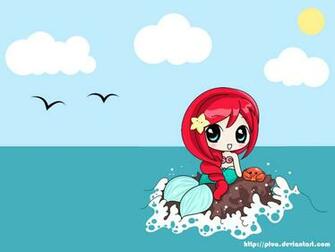 Cute Little Mermaid Wallpaper For Desktop