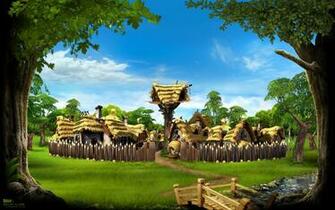 Village Le Dast Rix Asterix Gaulish Wallpaper Picture