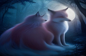 Nine Tails HD Wallpaper