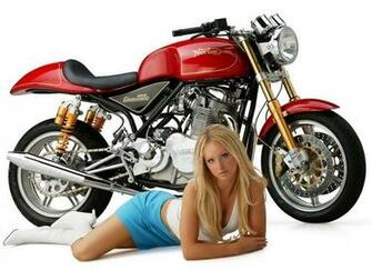 Girl Bike Motorcycles Wallpaper