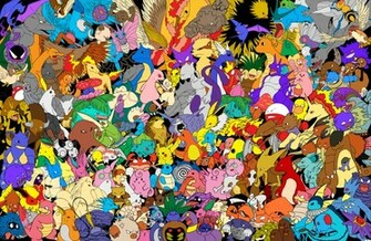 1st Gen Pokemon Flats By Buttjeeeks