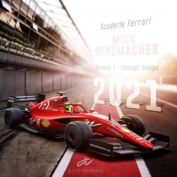F1 Concept Ferrari Indy Cars