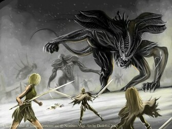 Claymore Artwork Wallpaper