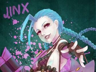 Wallpaper League Of Legends Lol Jinx Monorirogue