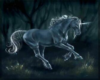 Gleaming Unicorn Wallpaper Background