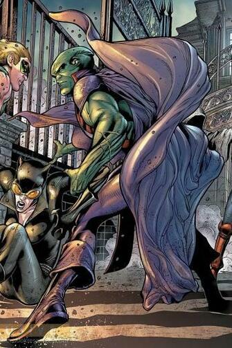 Katana Catwoman Green Arrow Martian Manhunter Wallpaper