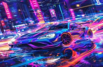 Neon Car Wallpaper