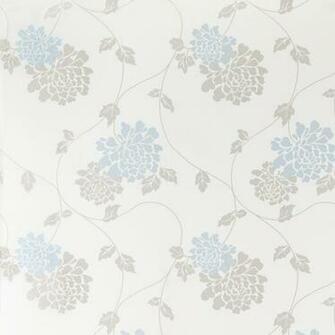 Laura Ashley Isodore Wallpaper Cobalt
