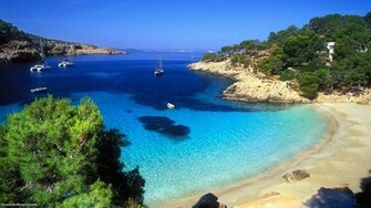 Sandy Beach Wallpaper Widescreen