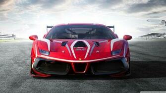 Ferrari Challenge Evo Race Car Ultra HD Desktop