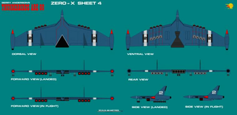 Gerry Andersons Thunderbirds Are Go Zero X Sheet By Arthurtwosheds