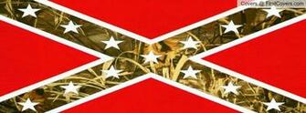Camo Confederate Flag Profile Cover