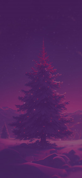 Aesthetic Christmas Tree Wallpaper iPhone