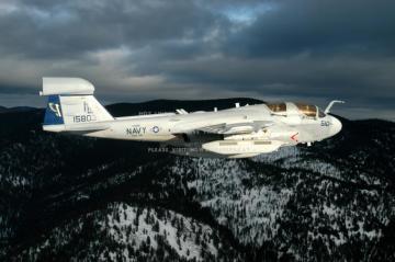 Ea6b Prowler Military Jet Mountains Recon