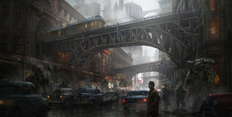 Sci Fi Dieselpunk Wallpaper By Eddie Mendoza