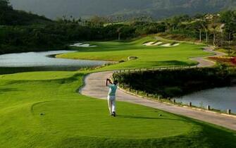 Mission Hills Golf HD Wallpaper Nature